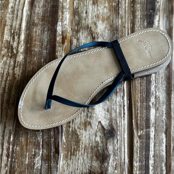 EUC J. Crew leather strapy sandals - Picture 3 of 3